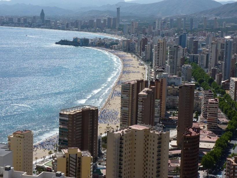Vista Al Mar Apartman Benidorm Kültér fotó